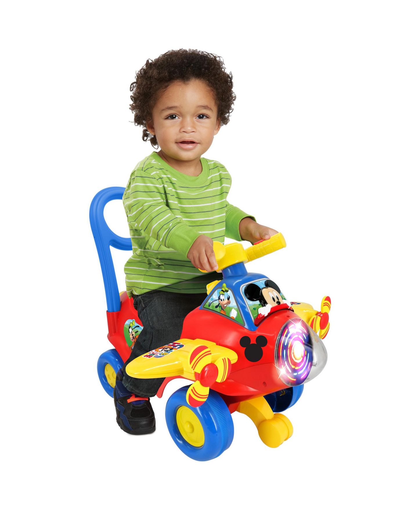 Детская игрушка Disney Activity Plane Ride-On: Mickey with Lights and Sounds, Ages 1+ — фото 5