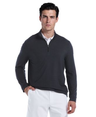 Men's Textured Geo Golf Quarter-Zip Pullover