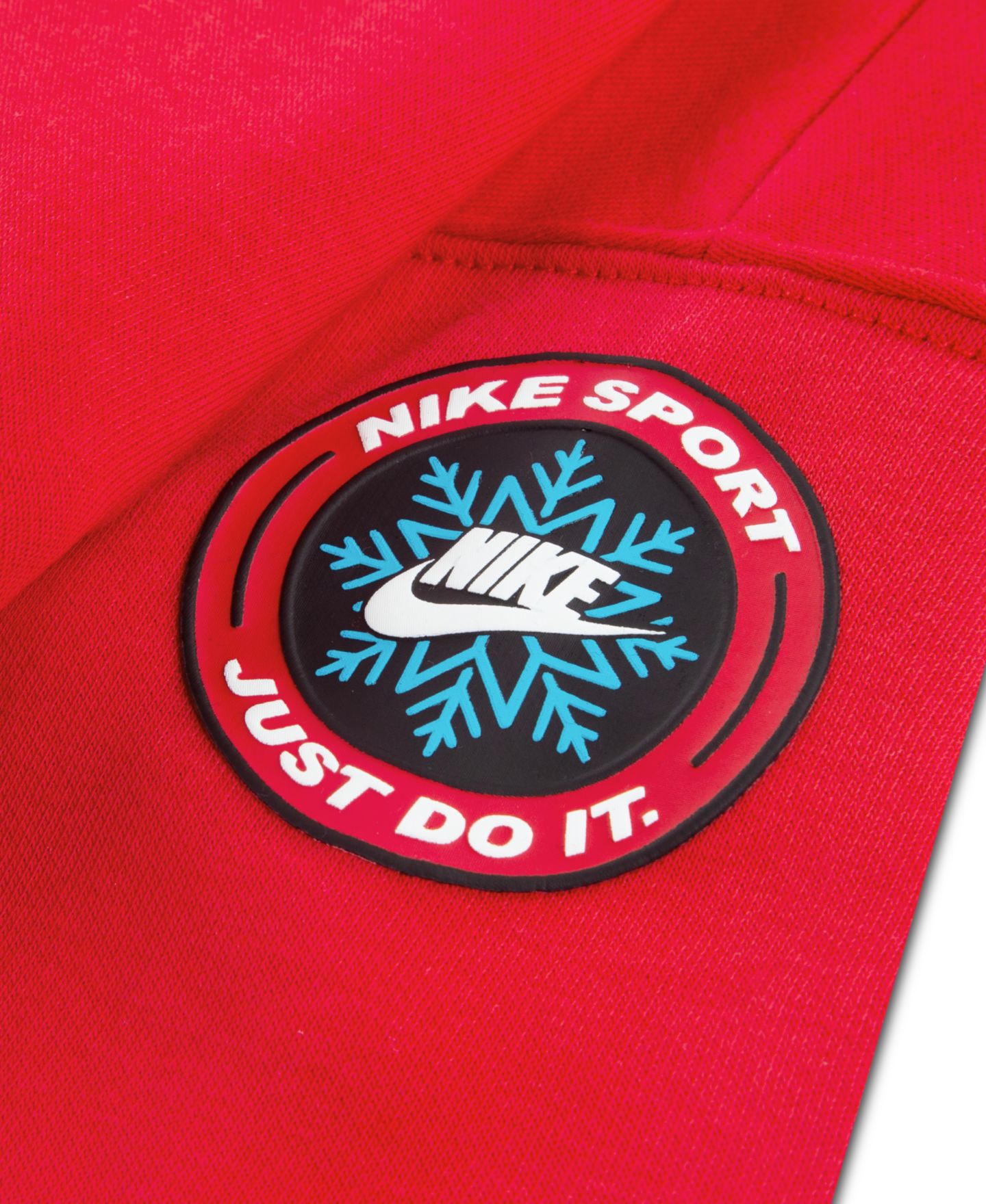 Детский комплект Nike Snow Motion Fleece-Graphic Sweatshirt and Pants, 2-Piece Set, цвет: Чёрный / Красный — фото 3
