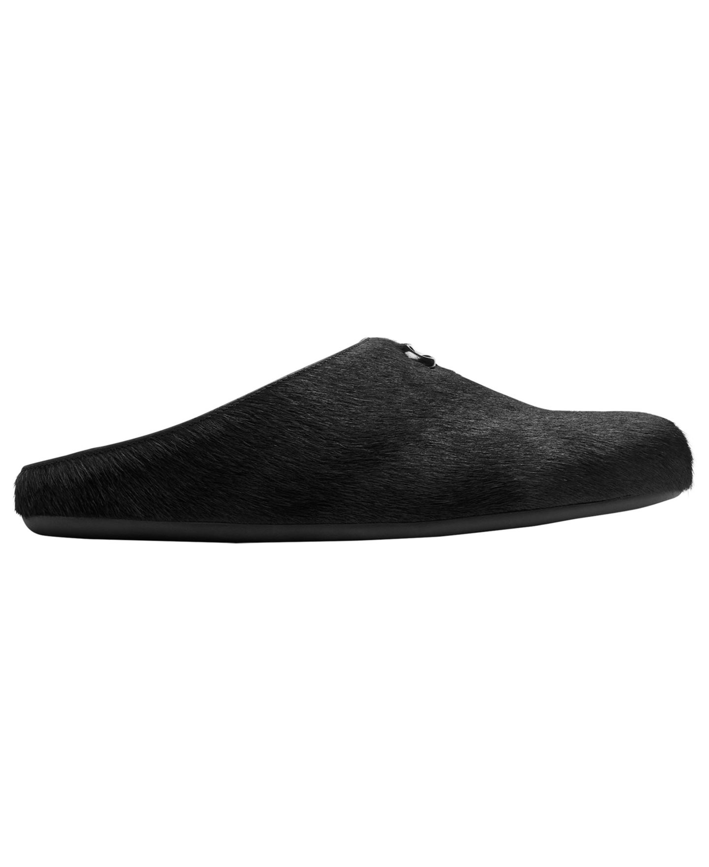 Женские сабо COACH Sculpted C Soft Slip-On Mules, цвет: Чёрный — фото 2