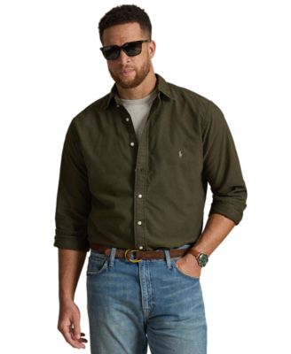 Men's Big & Tall Garment-Dyed Oxford Shirt