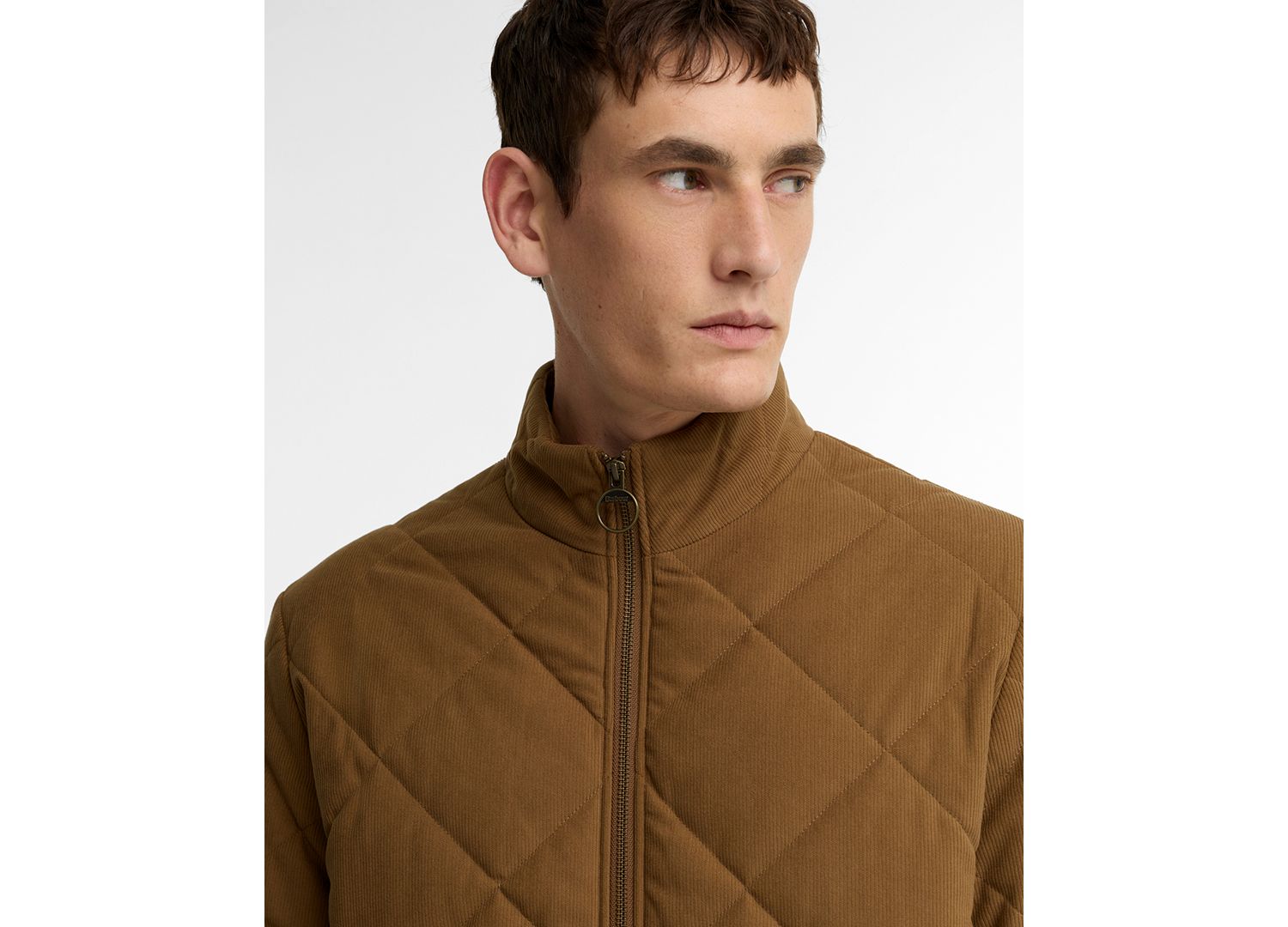 Men's Corden Quilted-Corduroy Jacket