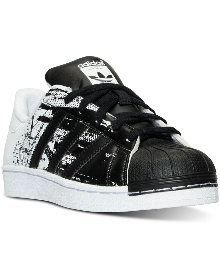Adidas boys' superstar casual sneakers shop