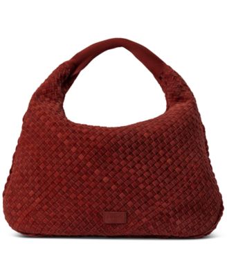 San Angelo Suede Hobo Handbag