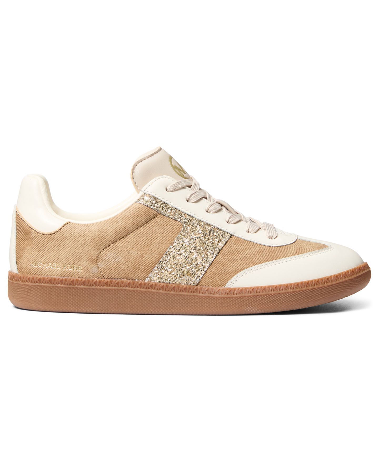 Женские кроссовки Michael Kors Jovie Lace-Up, цвет: Яичная скорлупа — фото 2