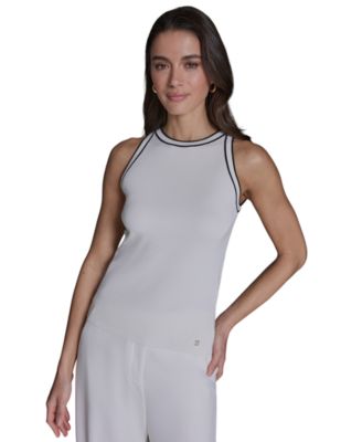 Women's Crewneck Sleeveless Tank Top