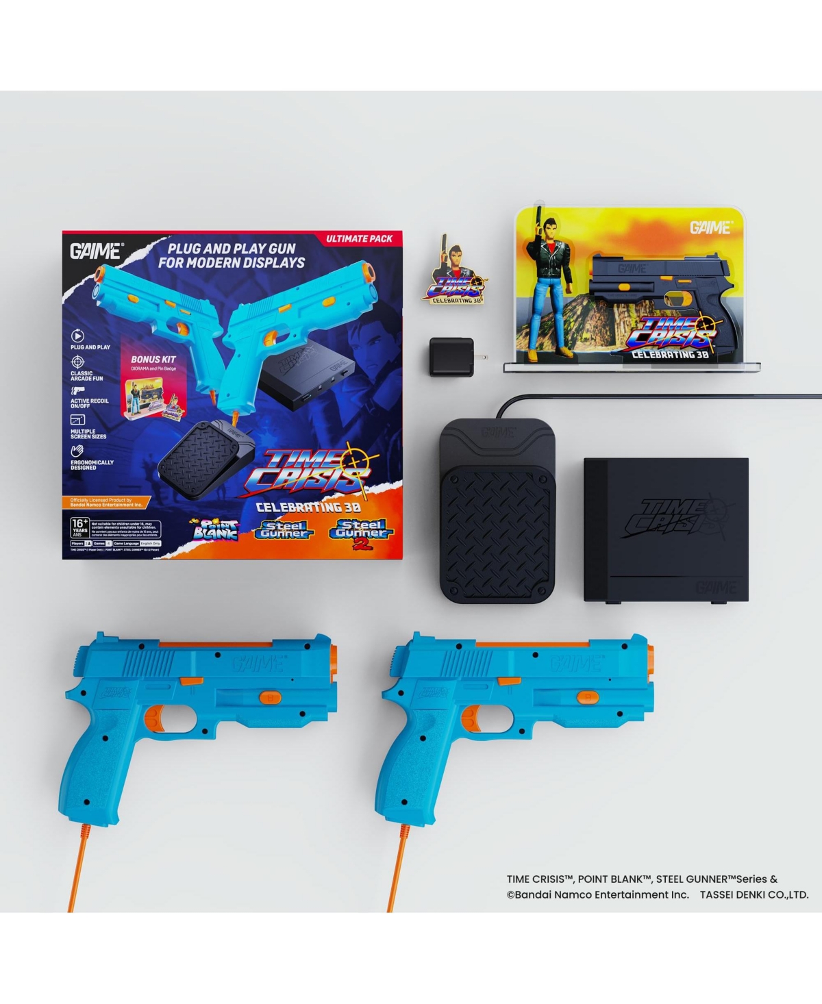Gaime Time Crisis Ultimate Pack Game Console With Two Lightguns