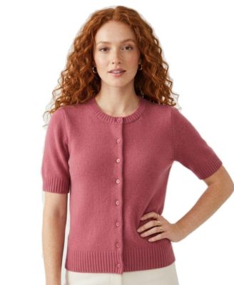 Women's Crew Neck Cardigan