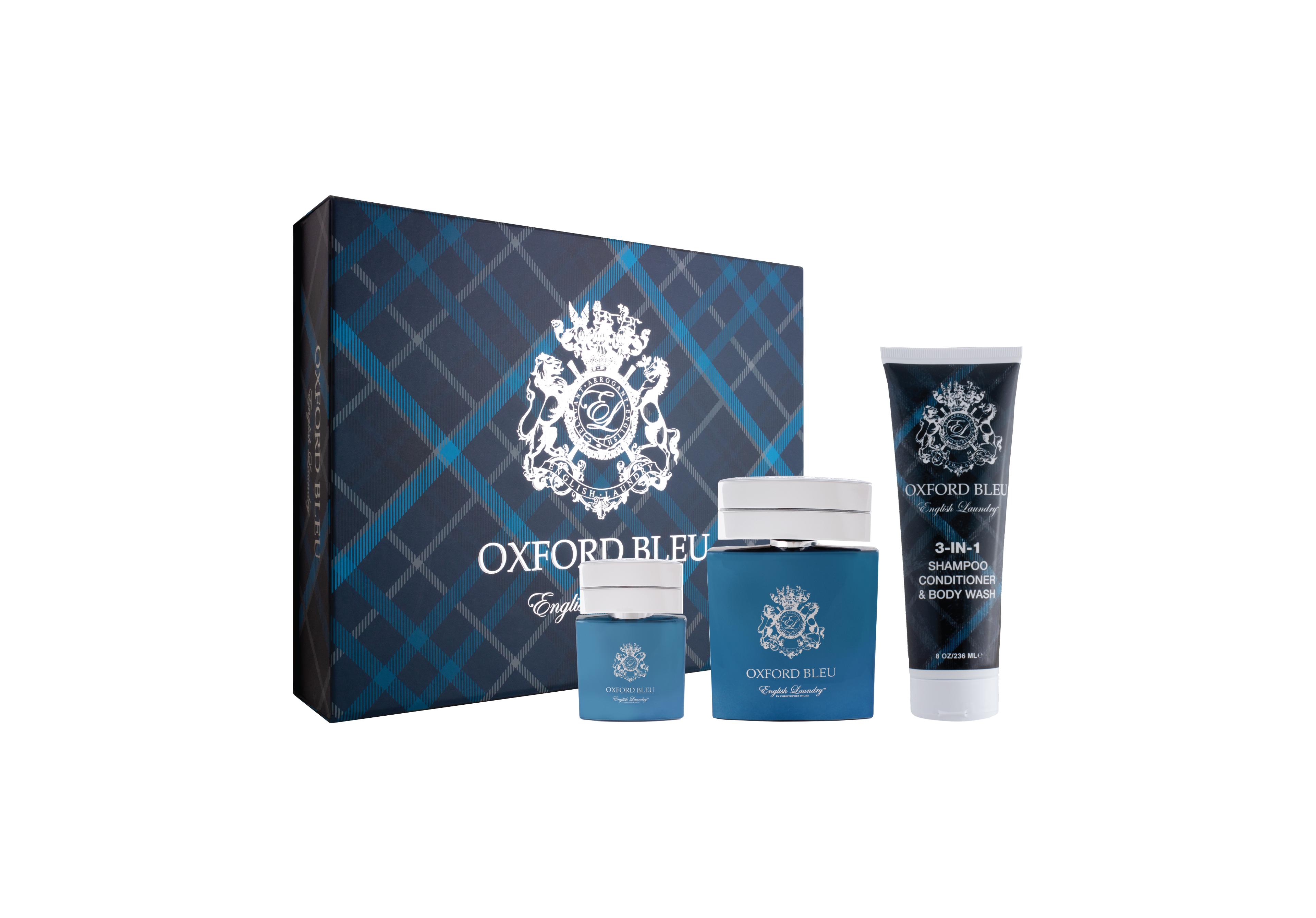 English Laundry 3 Piece Oxford Bleu Eau de Parfum Gift Set