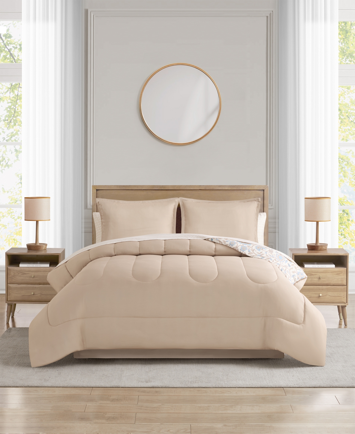 Macy's Florence Reversible 8-Piece Comforter Sets