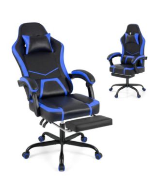 Gaming Chair Height Adjustable Computer Chair with Headrest Ergonomic Office Task Chair