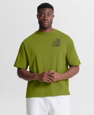 Men's Paris Saint-Germain Type Play Oversized Puff-Detail T-Shirt