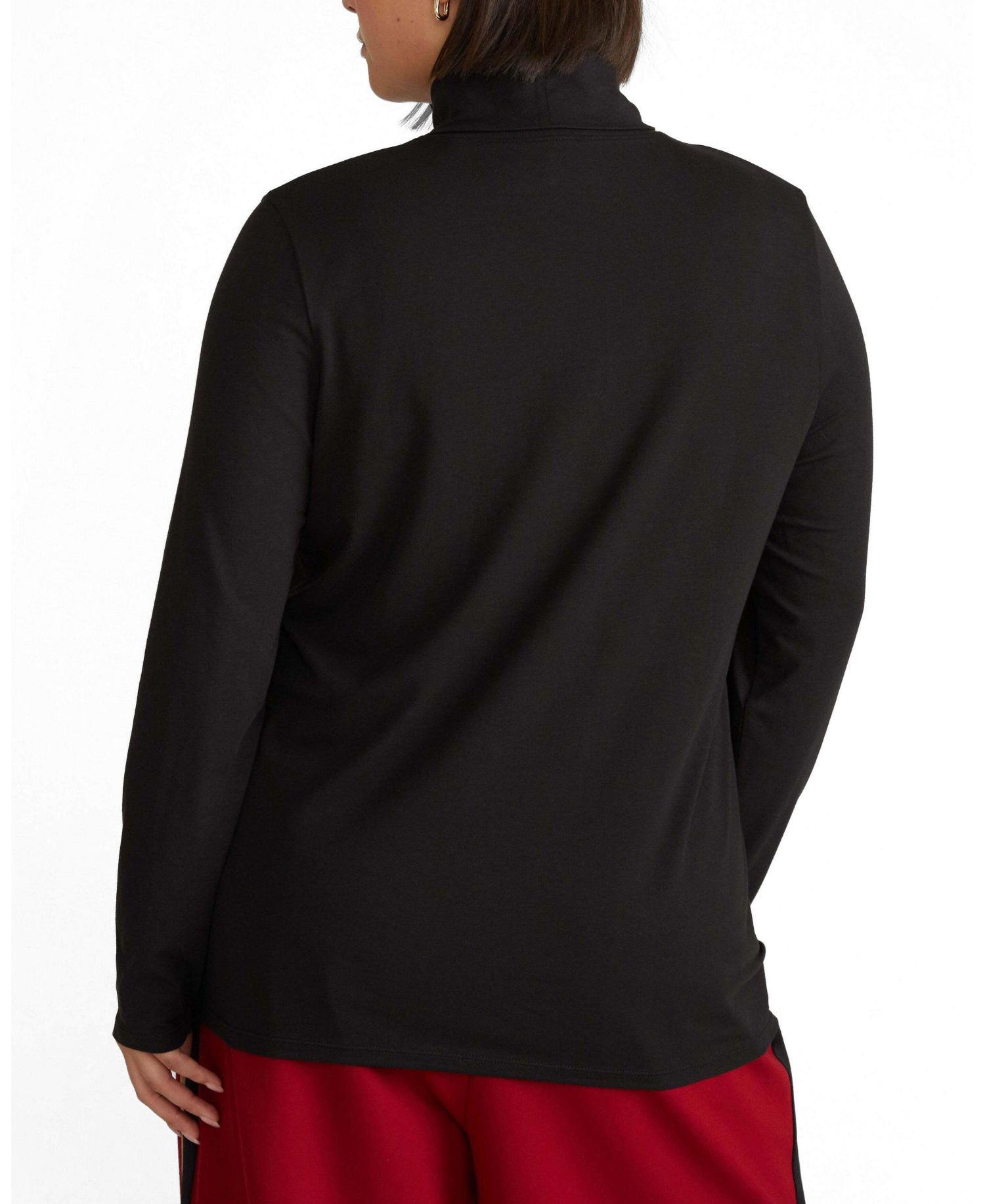 Plus Size Close Fit Turtleneck
