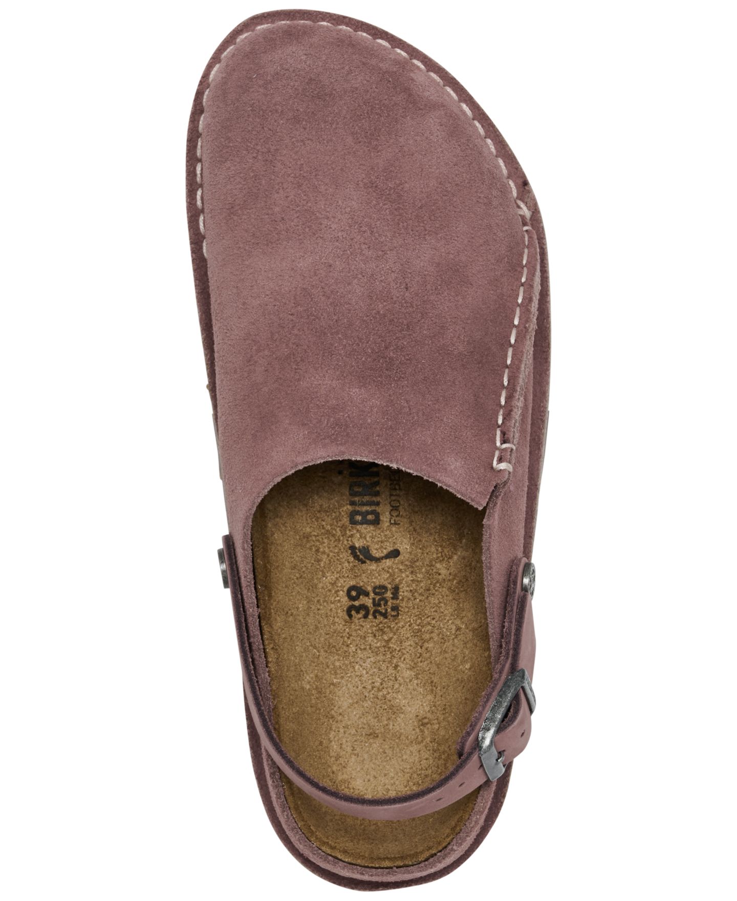 Женские сабо Birkenstock Lutry 365 Suede Convertible, цвет: Pepper — фото 5