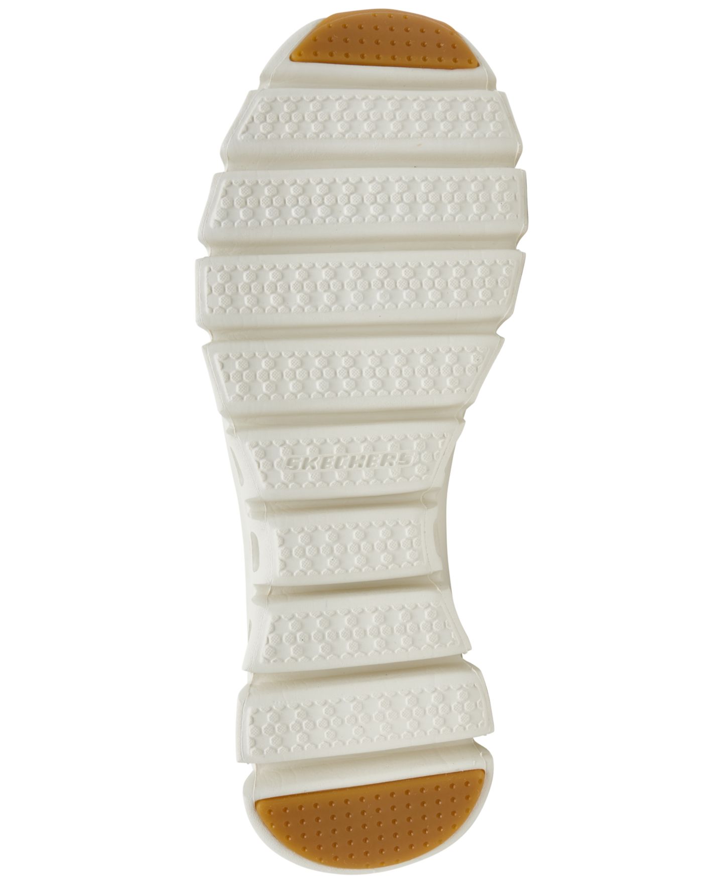 Женские кроссовки Skechers Slip-On Glide-Step - Mirage Walking, цвет: Натуральный — фото 6