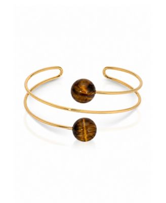 Summer Escape Tiger's Eye Cuff Bracelet