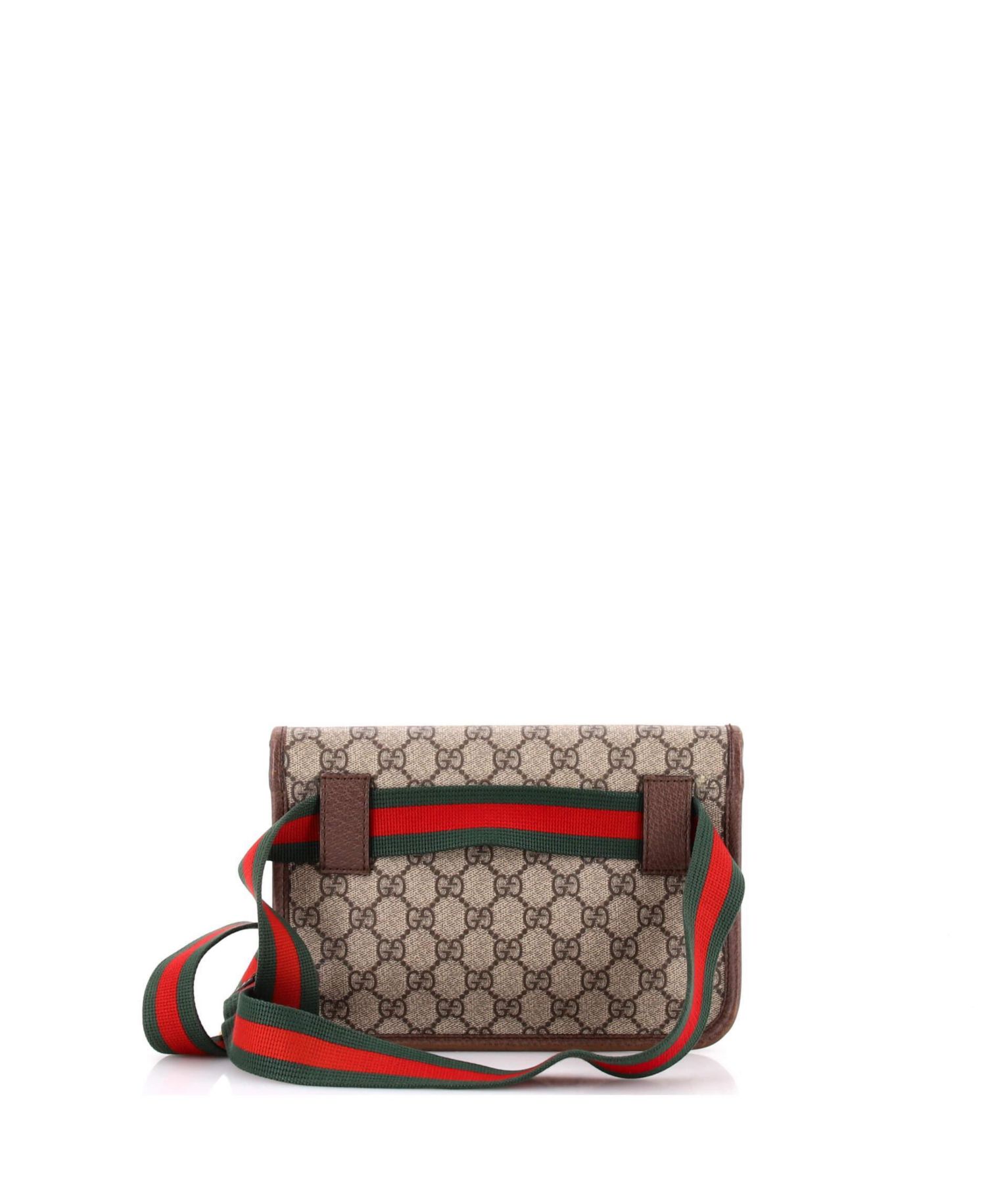 Neo Vintage Flap Belt Bag GG Coated Canvas