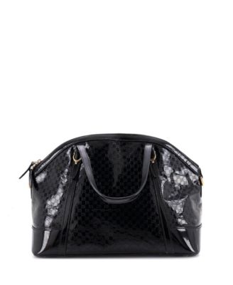 Medium Nice Top Handle Bag Microguccissima Patent