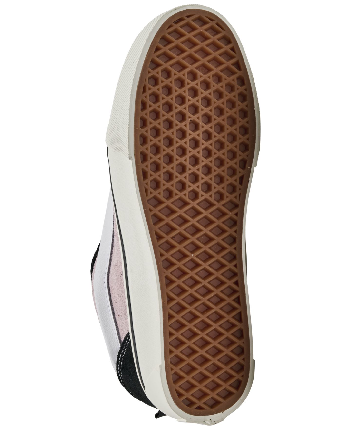 Кроссовки Vans Suede Knu Skool Puffy-Collar Sneakers from Finish Line для мальчиков, цвет: Чёрный / Розовый — фото 6