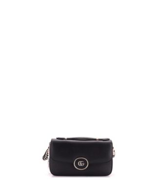 Mini Petite GG Flap Shoulder Bag Leather