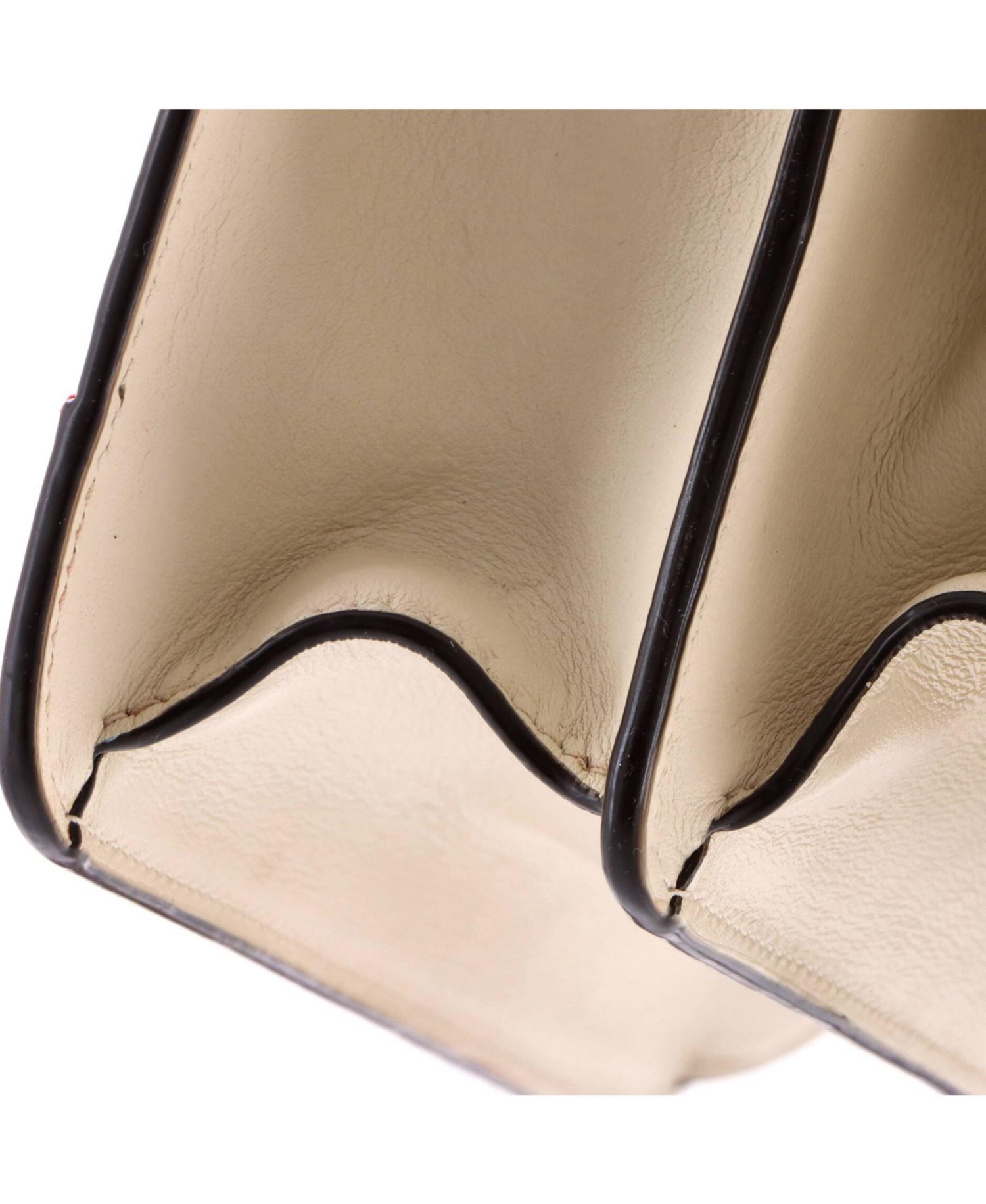 Medium Dionysus Bamboo Top Handle Bag Colorblock Leather