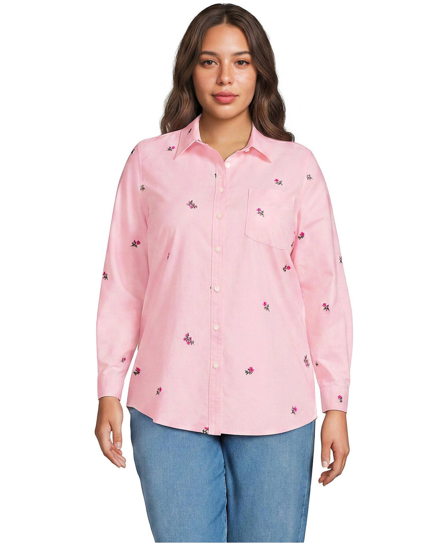 Plus Size Oxford Shirt