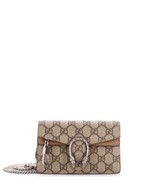 Super Mini Dionysus Bag GG Coated Canvas