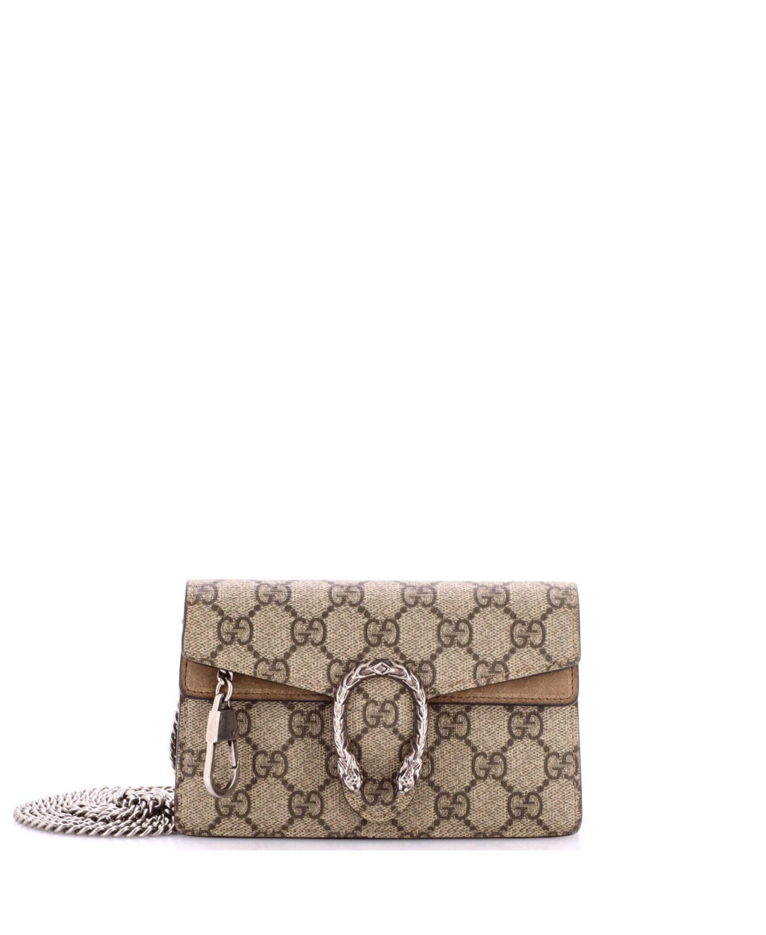 Super Mini Dionysus Bag GG Coated Canvas