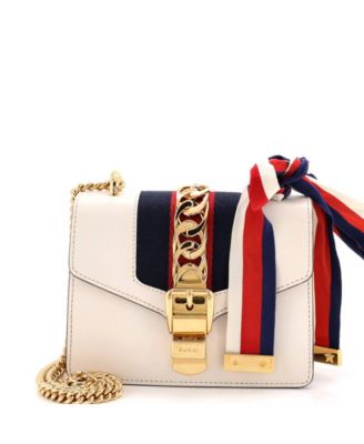 Mini Sylvie Chain Shoulder Bag Leather