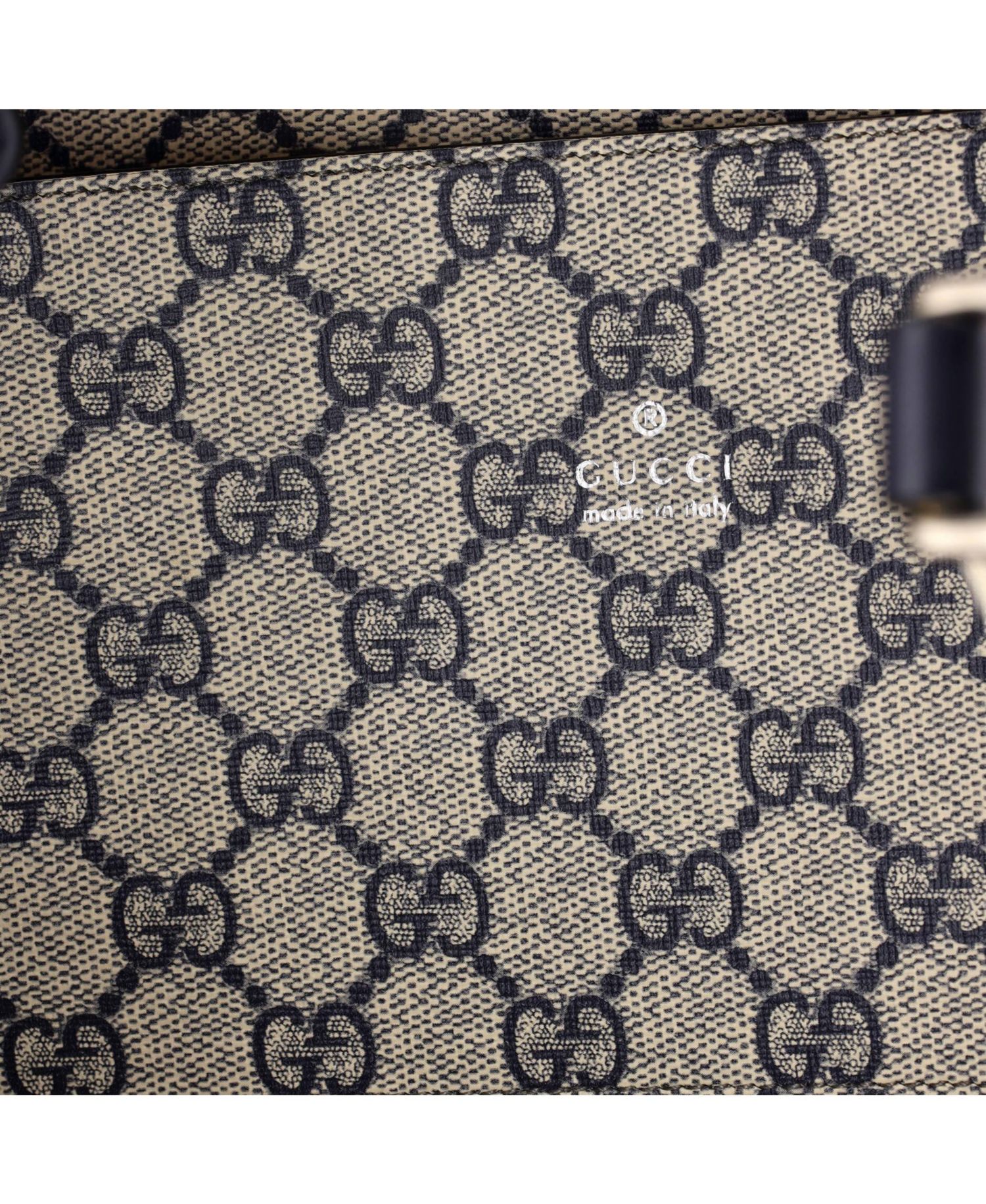 Small Logo Shopper Tote Printed Canvas