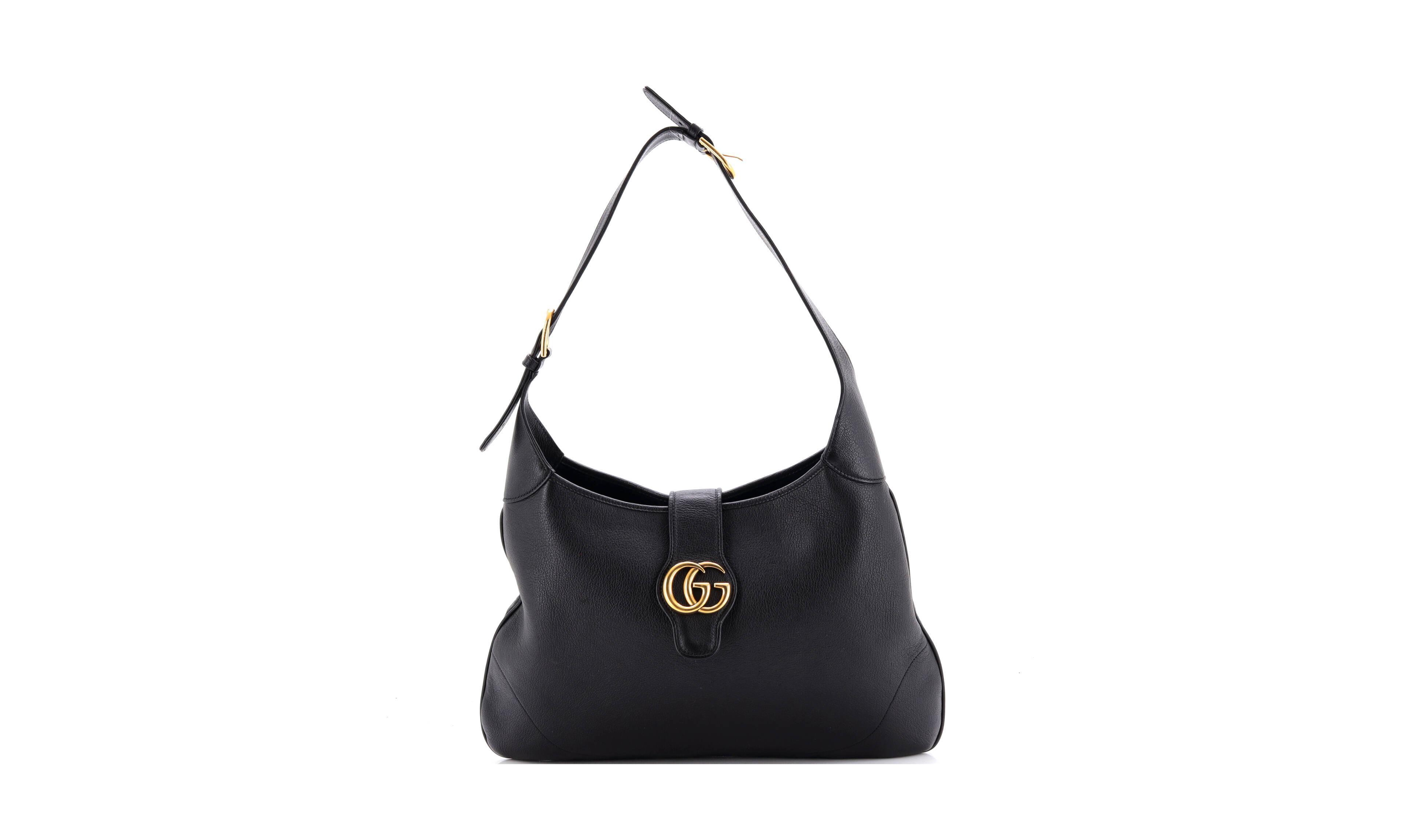 Pre-Owned Gucci Large Aphrodite Shoulder Bag Leather