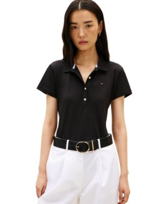 Women's Classic Pique Short-Sleeve Polo T-Shirt