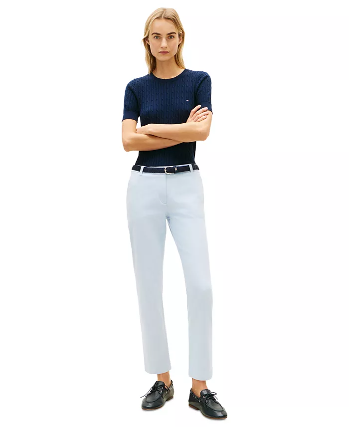 Women's Twill Slim Chino Pants