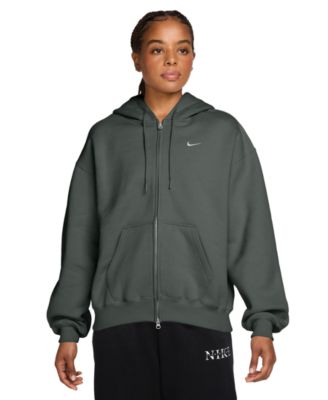 Women's Studio Fleece Medium Weight Oversized Full-Zip Hoodie