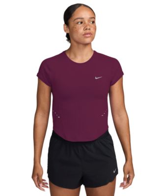 Swift Women's Dri-FIT Seamless Cropped Short-Sleeve Running Top