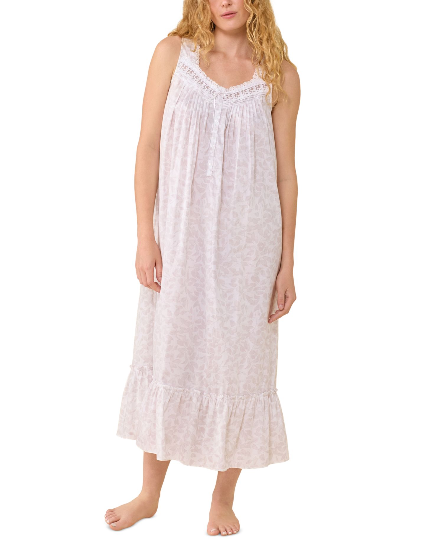 Women's Cotton Woven Lawn Ballet Nightgown