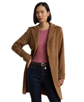 Women's Single-Breasted Walker Coat, Created for Macy's