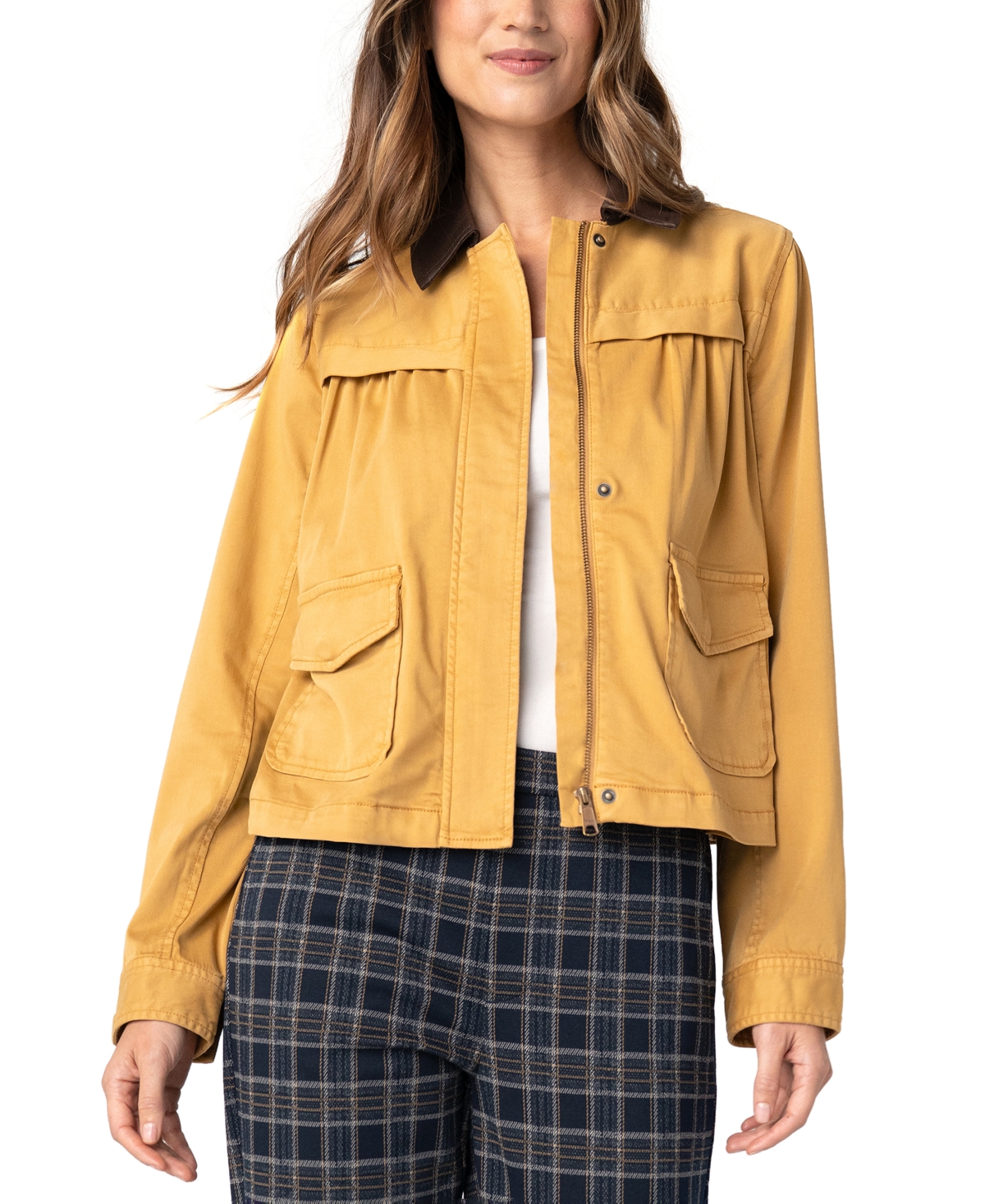 Liverpool Los Angeles Women's Collared Swing Jacket