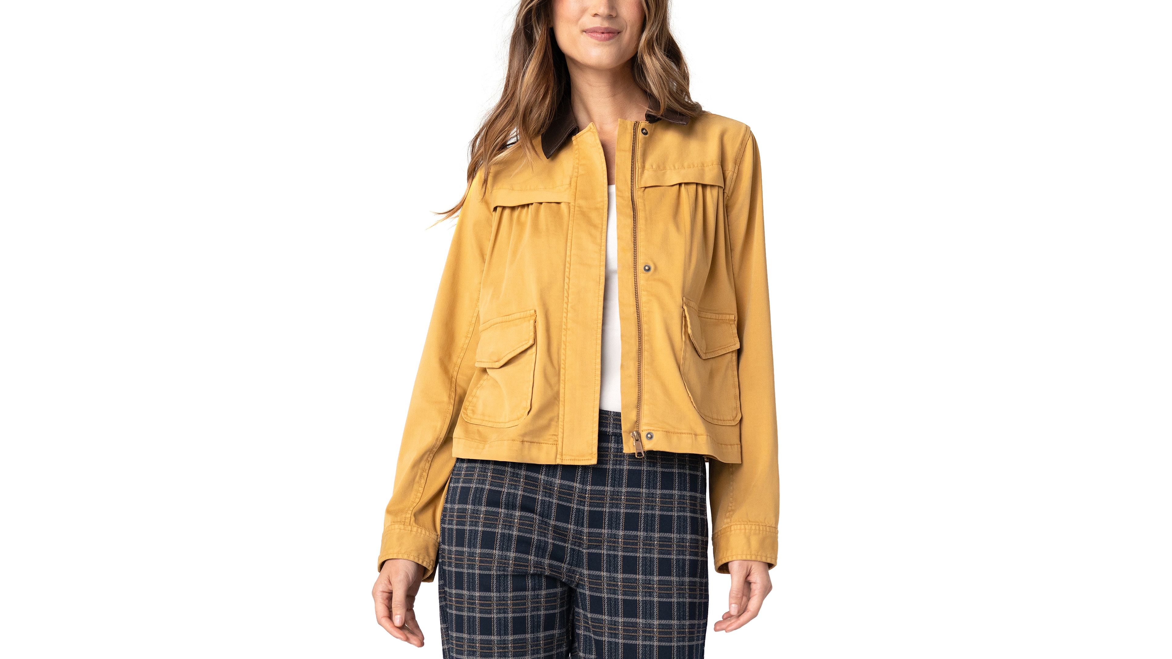 Liverpool Los Angeles Women's Collared Swing Jacket