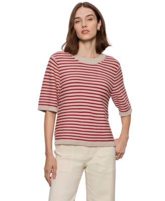 Women's Semi-Cropped Crewneck Sweater