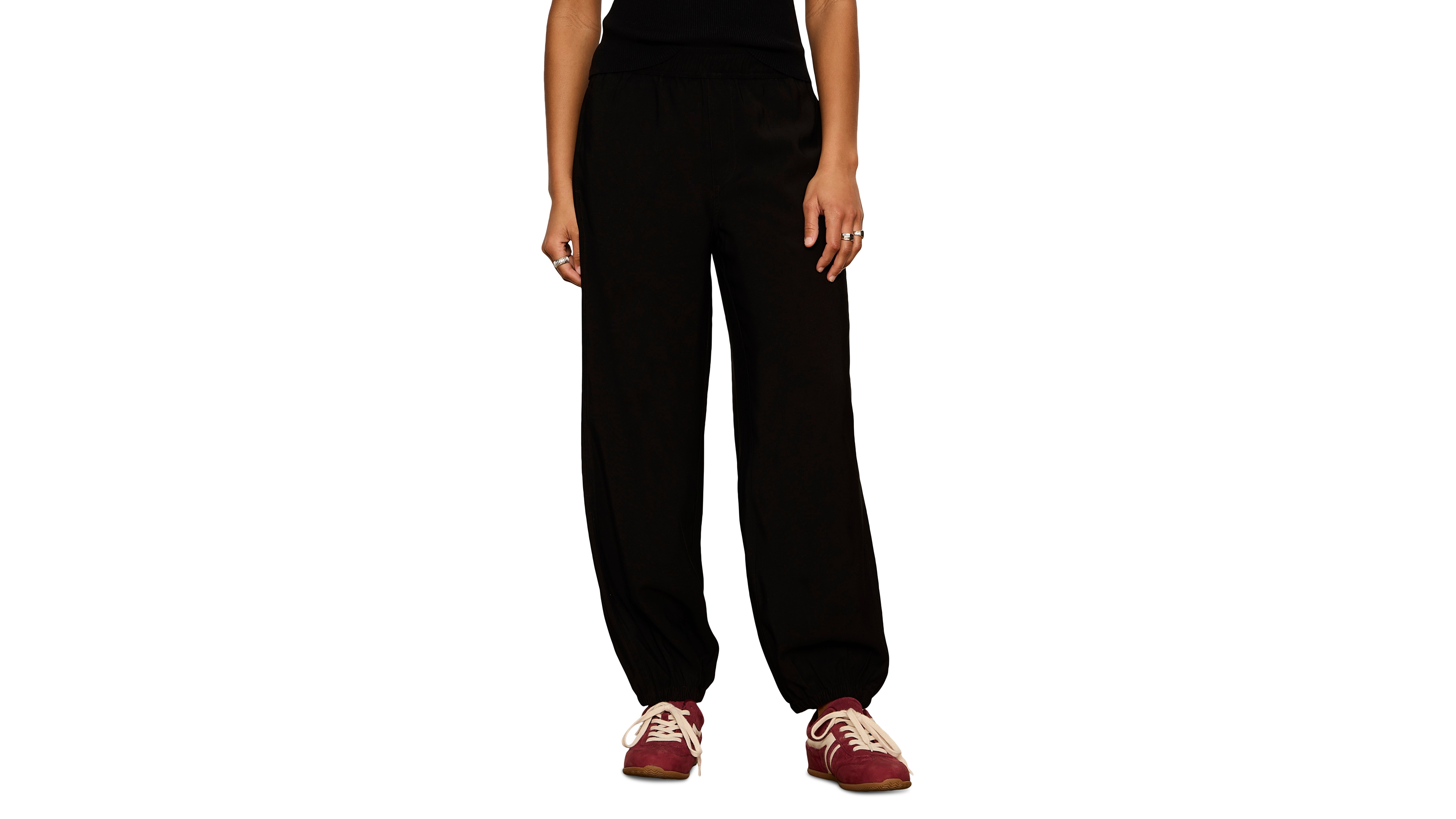 Sanctuary Petite Micro Wide-Leg Balloon Pants