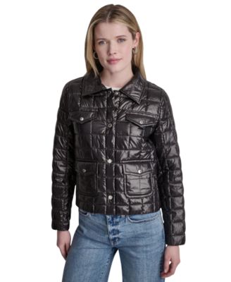 Women's Box Quilt Lightweight Jacket