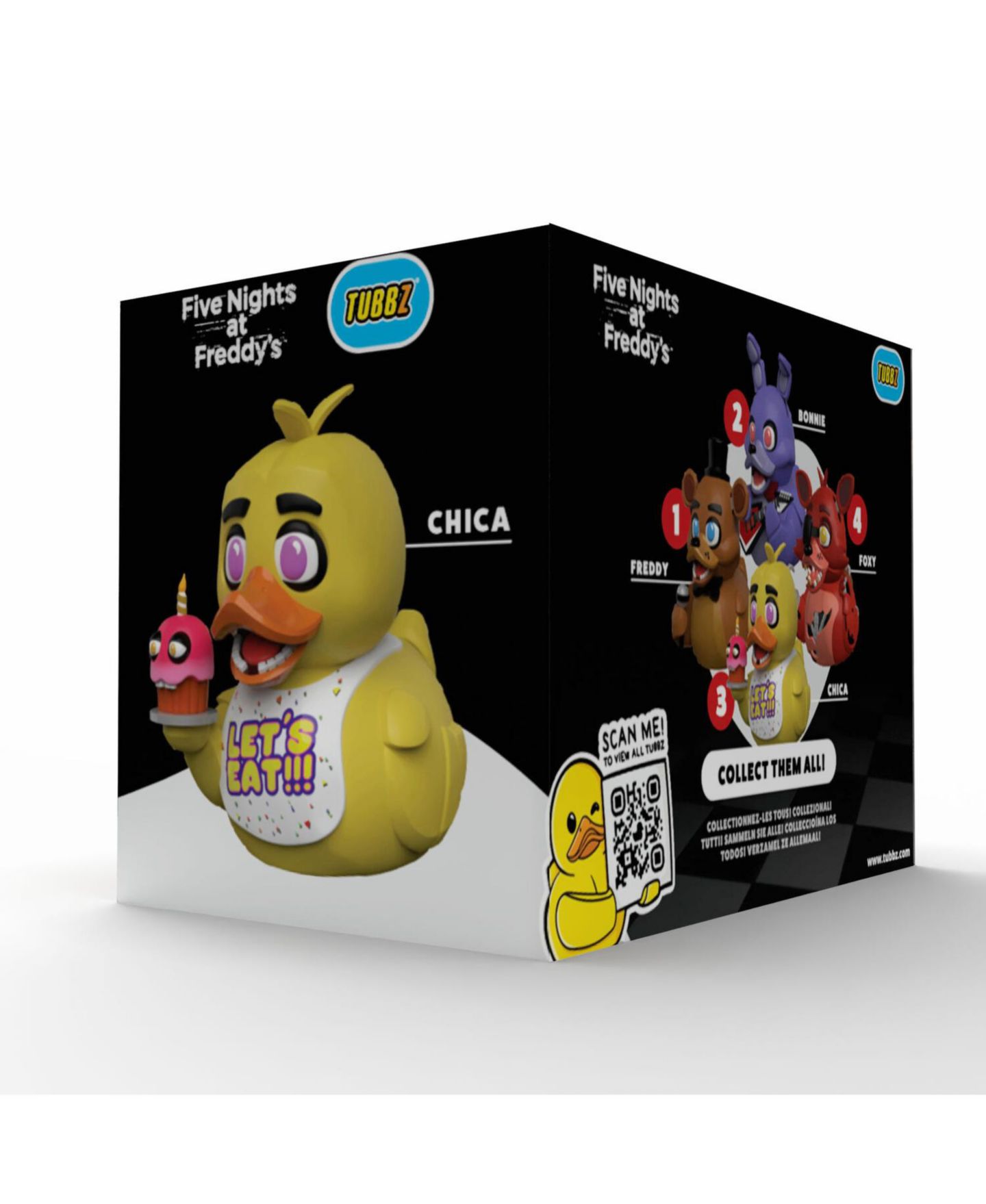 Коллекционная фигурка Tubbz Five Nights at Freddy's Chica в коробке, цвет: Open Miscellaneous — фото 2