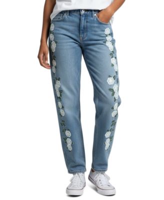 Women's High-Rise Straight-Leg Jeans
