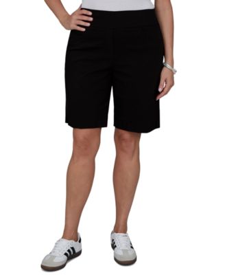 Plus Size Soft Hand Twill Shorts