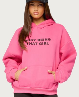Women's Busy Girl Oversized Hoodie