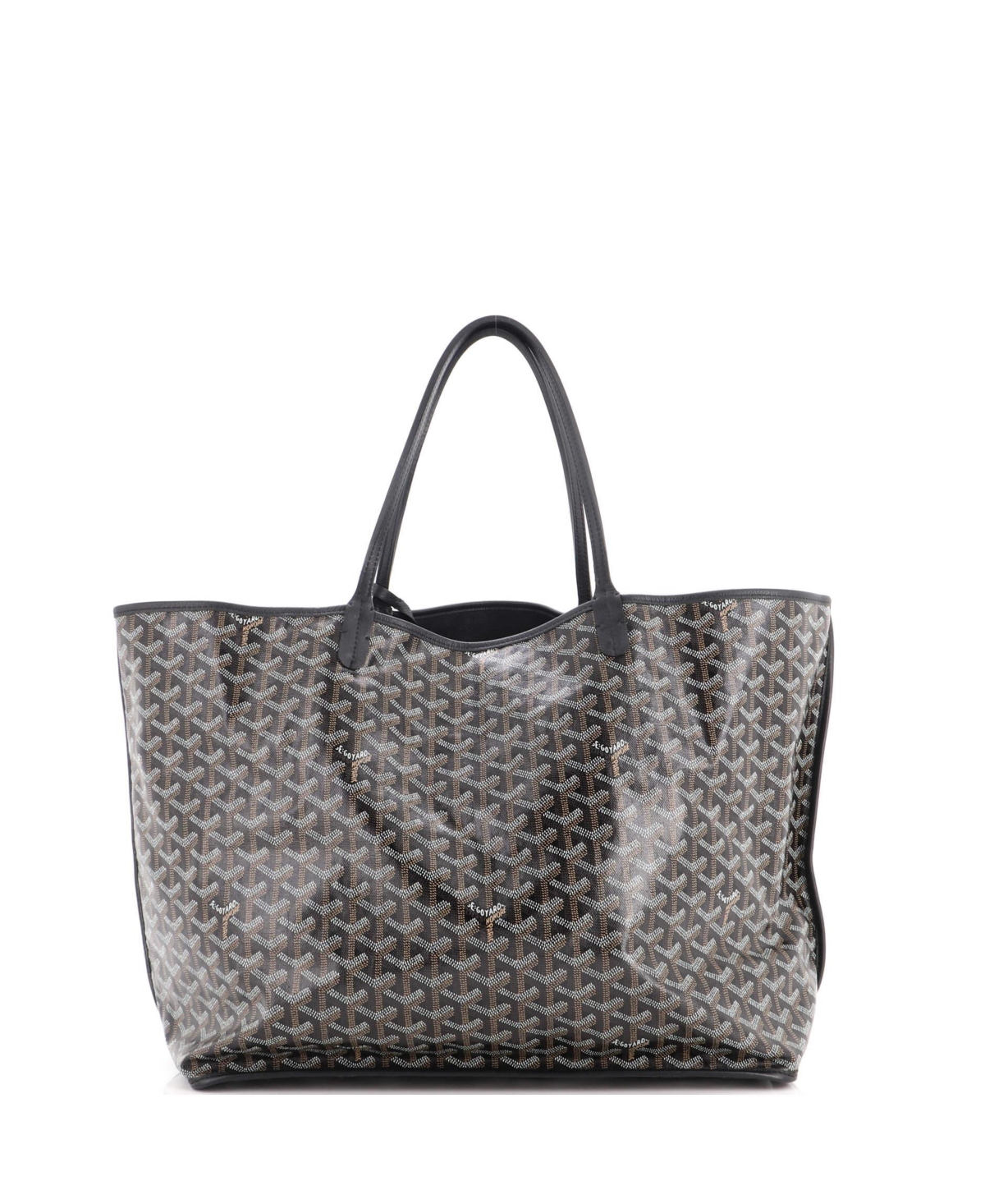 Pre-Owned Goyard Gm Anjou Reversible Tote Coated Canvas