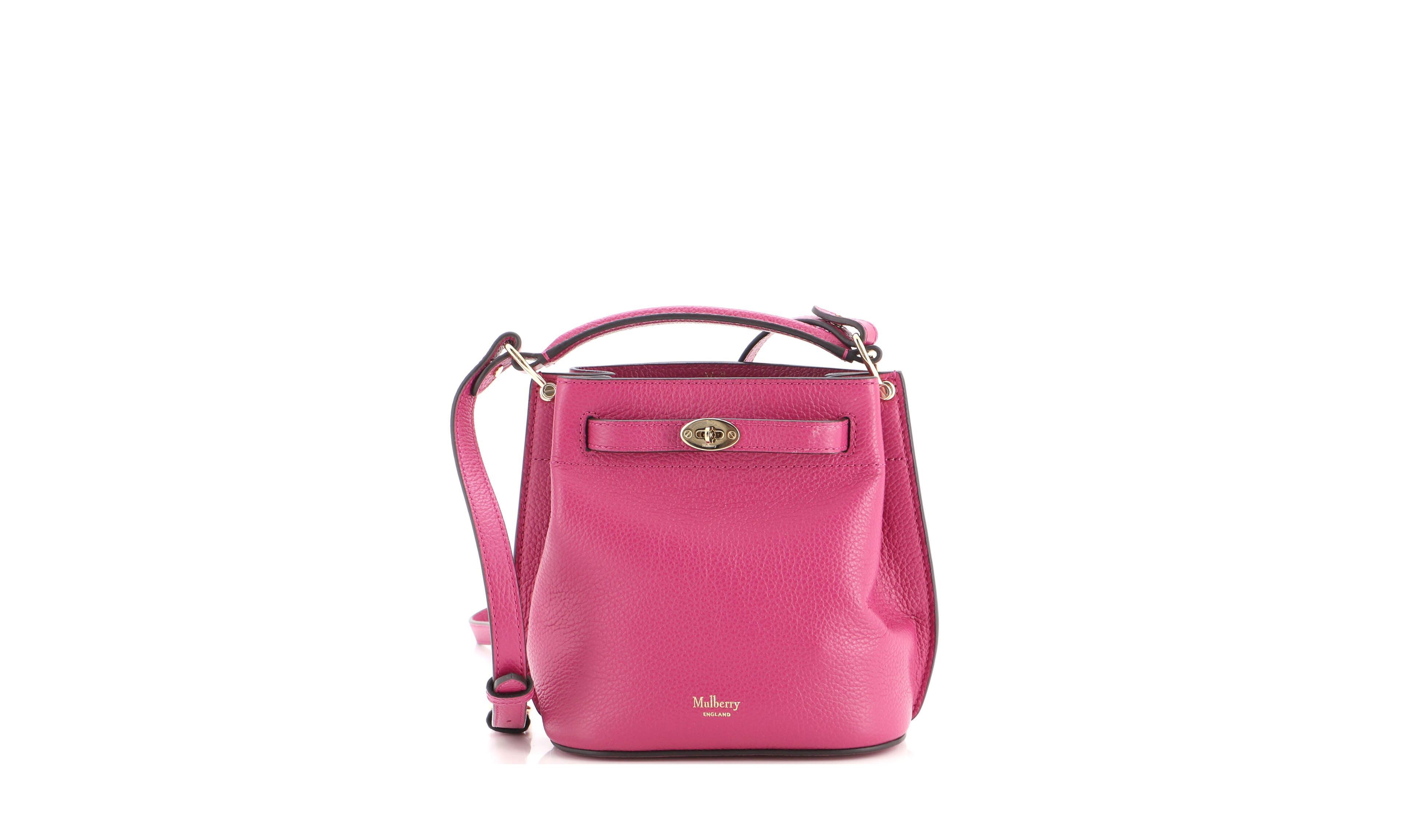 Pre-Owned Mulberry Small Islington Bucket Bag Leather
