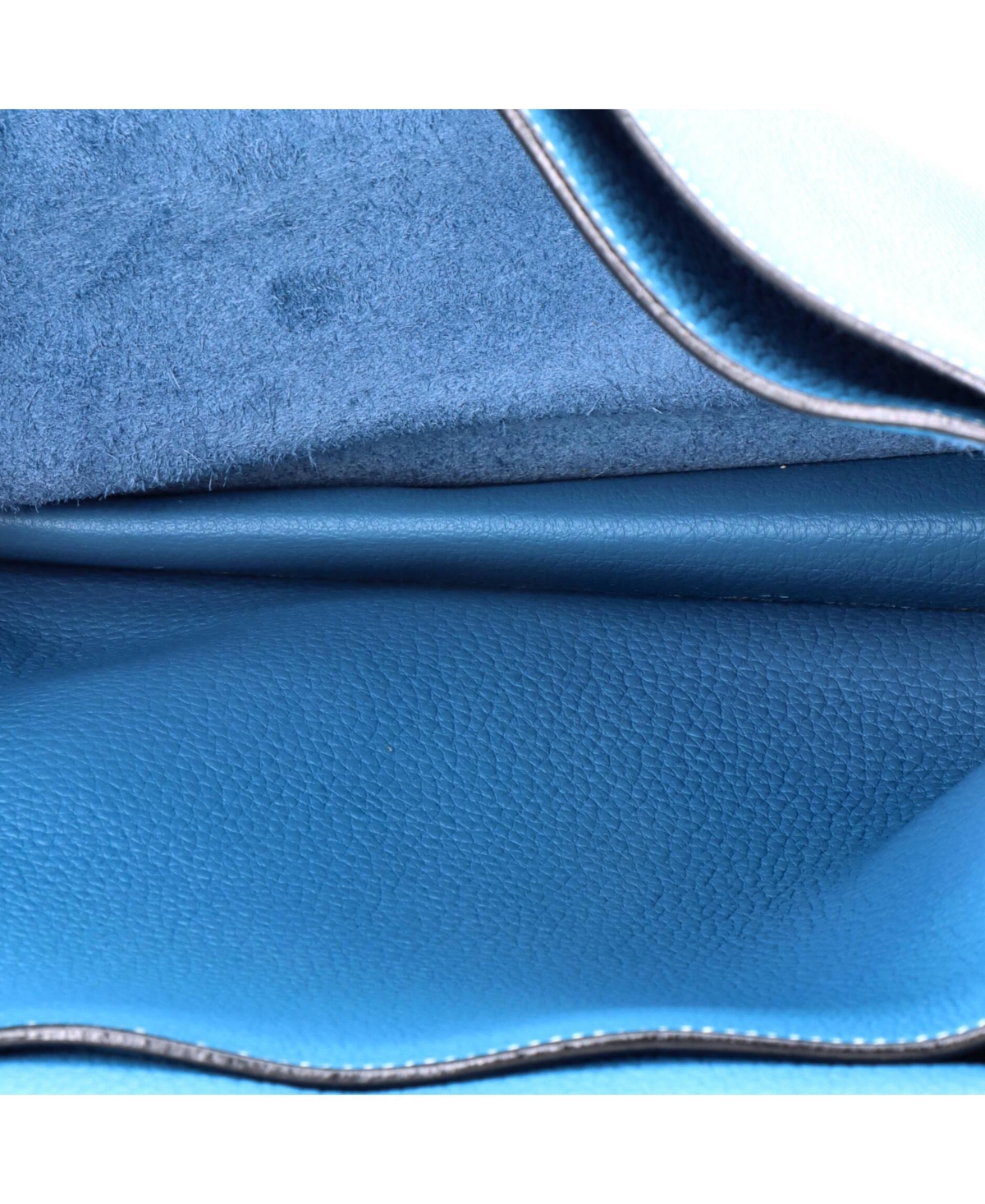 Pre-Owned Hermes 38 Sac a Depeches Bag Togo