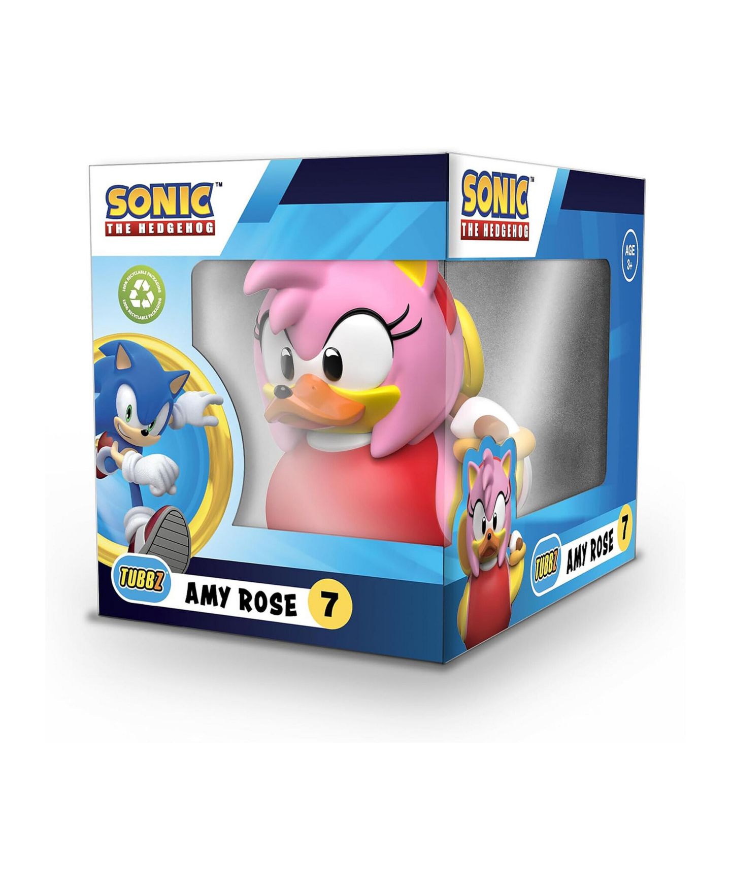 Детская фигурка TUBBZ Sonic the Hedgehog Amy Rose Action Figure Ages 5+ — фото 1